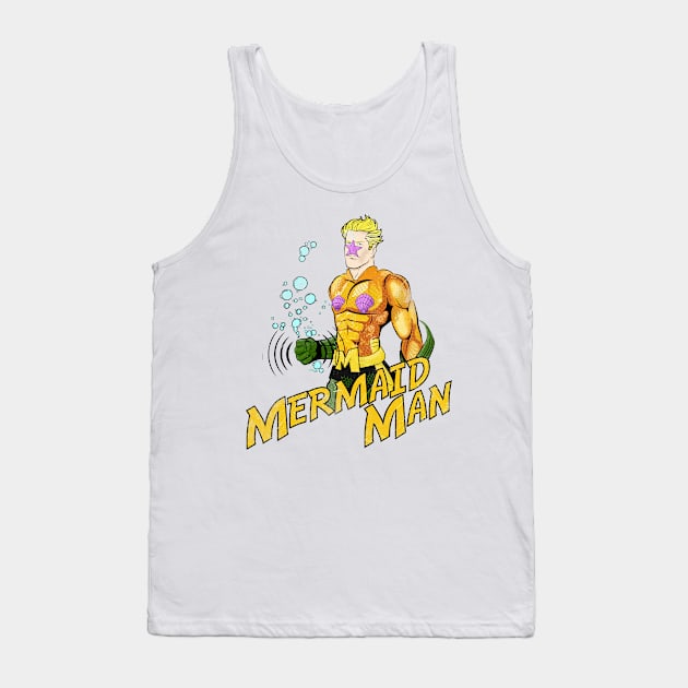 The Adventures of the Merman! Tank Top by Watson Creations